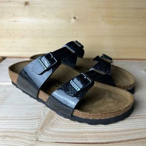 Birkenstock Cosmic Sparkle Anthracite sz 8